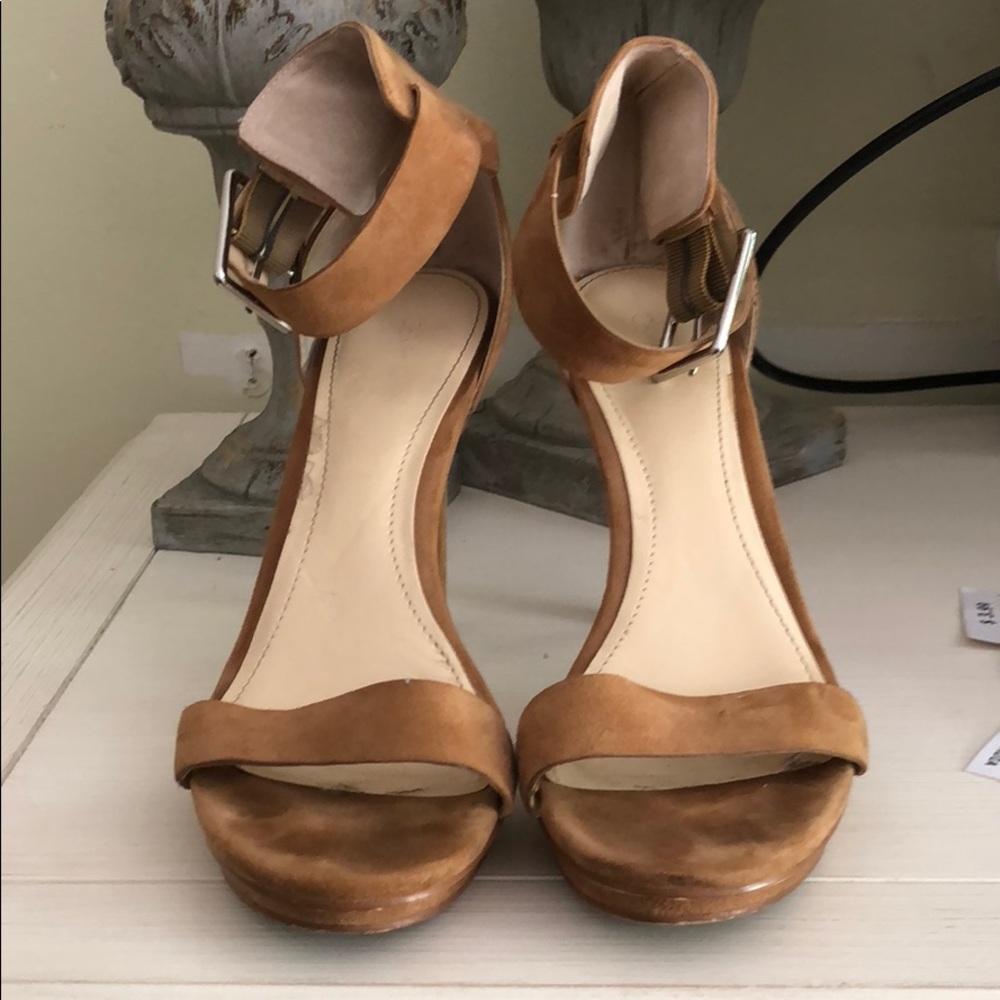 Calvin Klein nude high heels